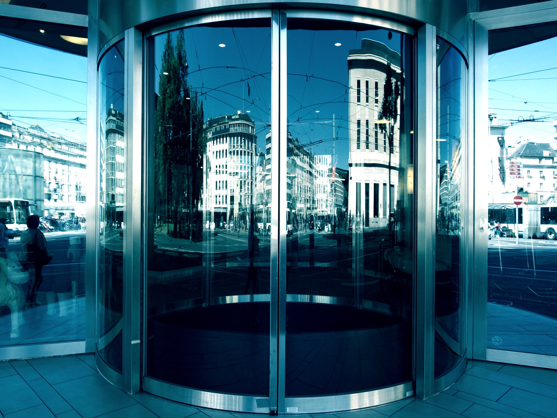 Puertas de cristal para oficinas
