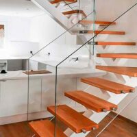 Barandillas de cristal para escaleras